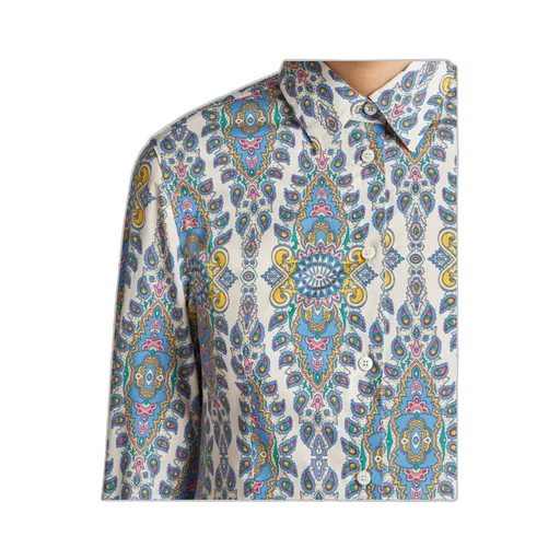 Paisley Printed Slim-Fit Shirt
