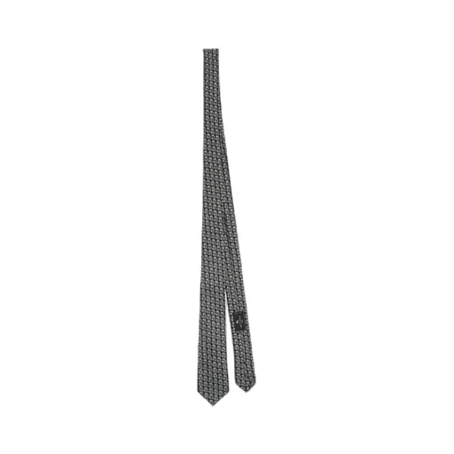 Logo-Jacquard Silk Tie