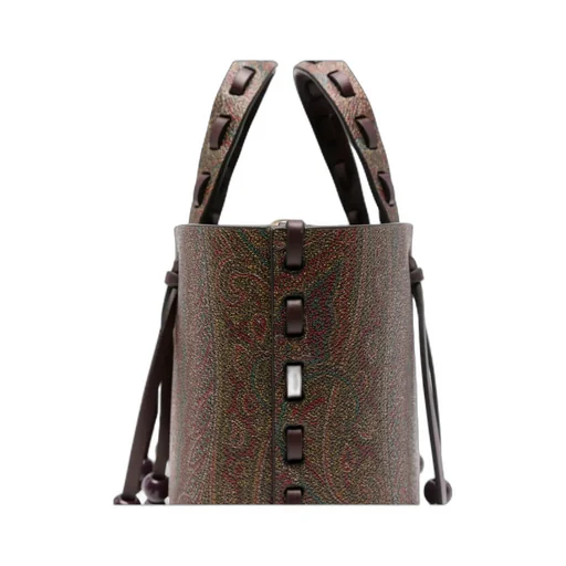 Paisley-Print Mini Tote Bag