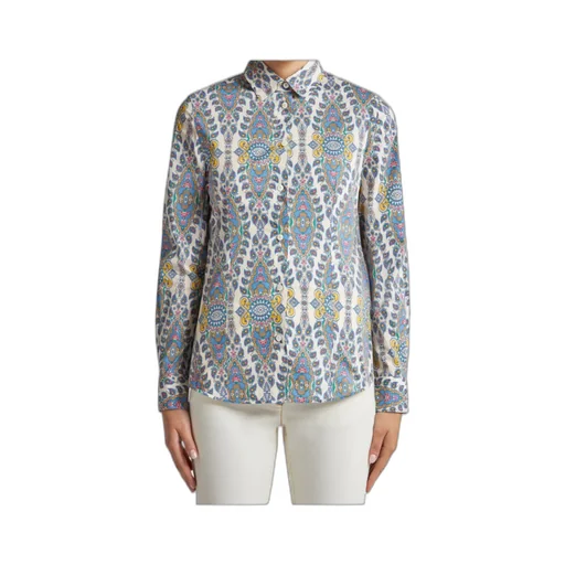 Paisley Printed Slim-Fit Shirt