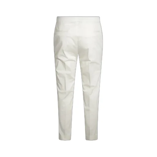 Cropped Mid-Rise Trousers