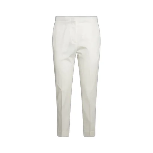 Cropped Mid-Rise Trousers