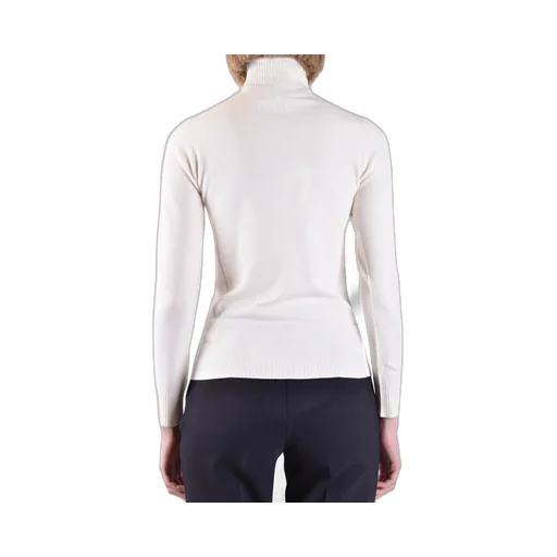 High-Neck Long-Sleeved Sweater