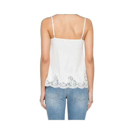 Lace-Trim Tank Top