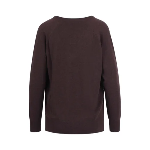 V-Neck Appliqué Sweatshirt