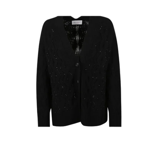 Button Long-Sleeved Sweater