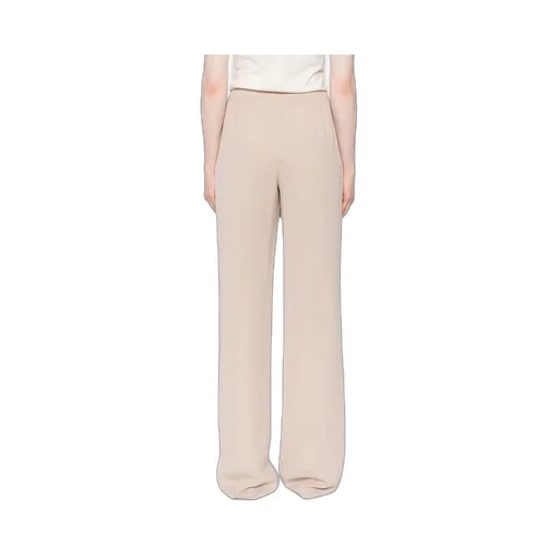 Drawstring Wide-Leg Trousers