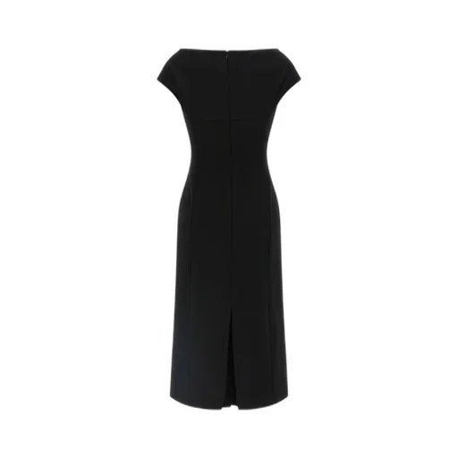 V-Neck Midi Dress