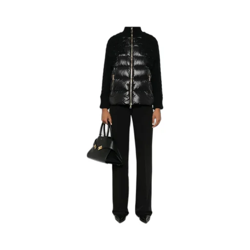 Logo-Waistband Cady Trousers