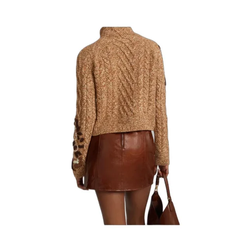 Glossy Leather Miniskirt