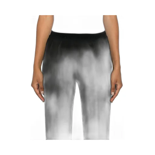 Logo-Waistband Cady Trousers