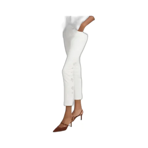 Rebrode Lace Cropped Jeans