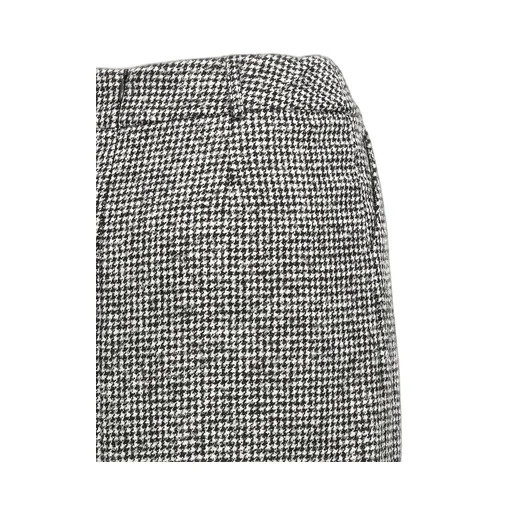 High Waist Back-Slit Midi Skirt