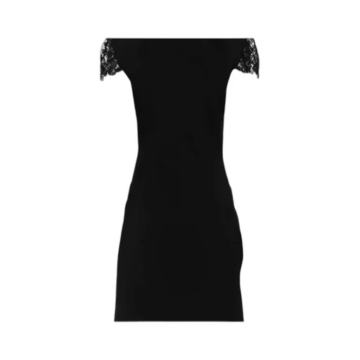 Lace-Trimmed Dress