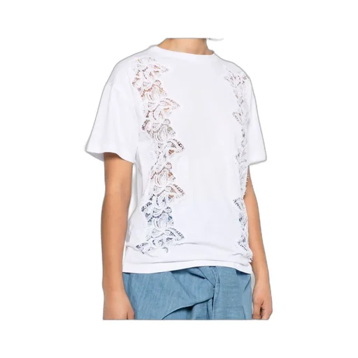 Lace-Detail T-Shirt