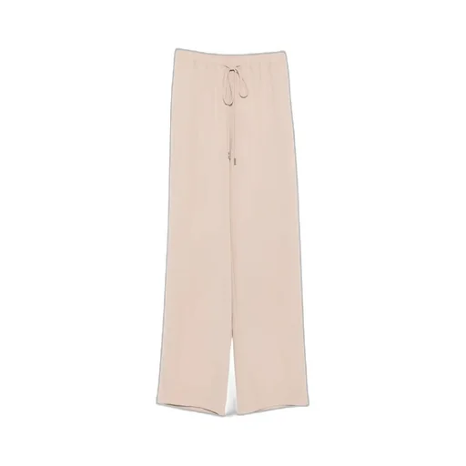 Drawstring Wide-Leg Trousers