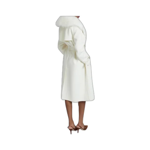 Single-Breasted Midi Tailored Coat