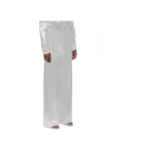 Floral-Jacquard Trousers