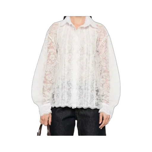 Corded-Lace Shirt