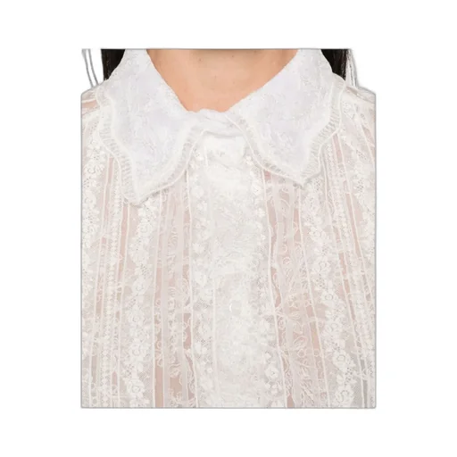 Corded-Lace Shirt