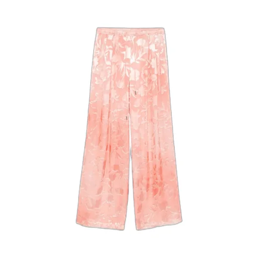 Floral Jacquard Trousers