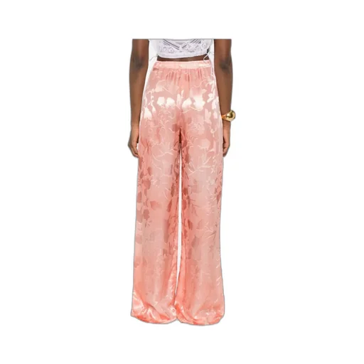 Floral Jacquard Trousers