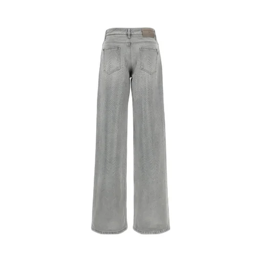 Embellished Wide Leg Jeans