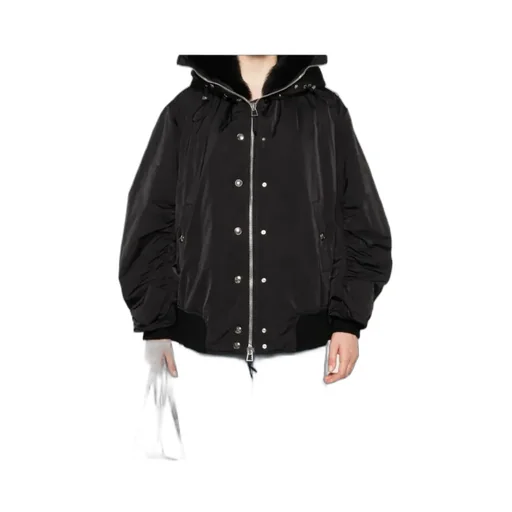 Hooded Bomber Jacket