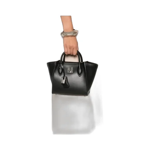 Padlock-Detailing Tote Bag