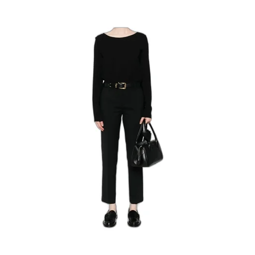 Straight-Leg Trousers