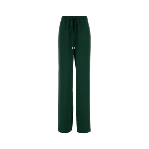 Straight-Leg Drawstring Trousers