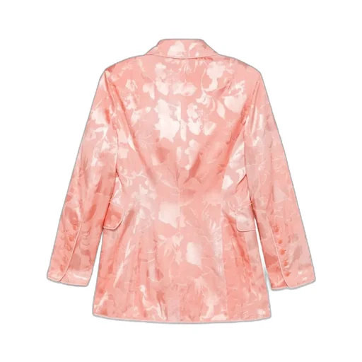 Floral-Jacquard Blazer