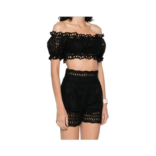 Broderie Anglaise Off-Shoulder Top