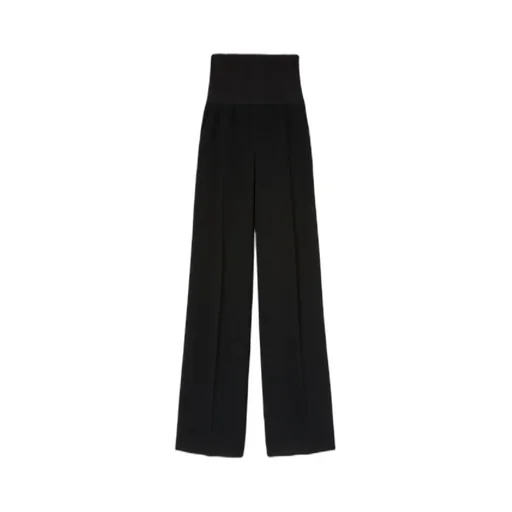 High-Waisted Casual Pants