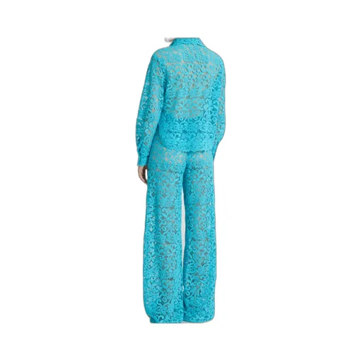 Soft Macramé Lace Trousers