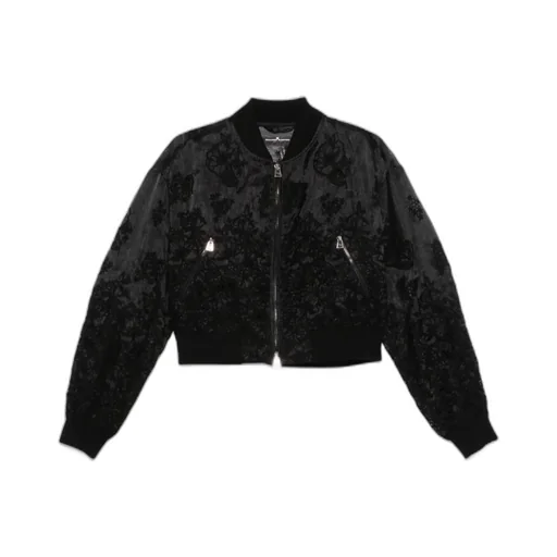 Lace Bomber Jacket