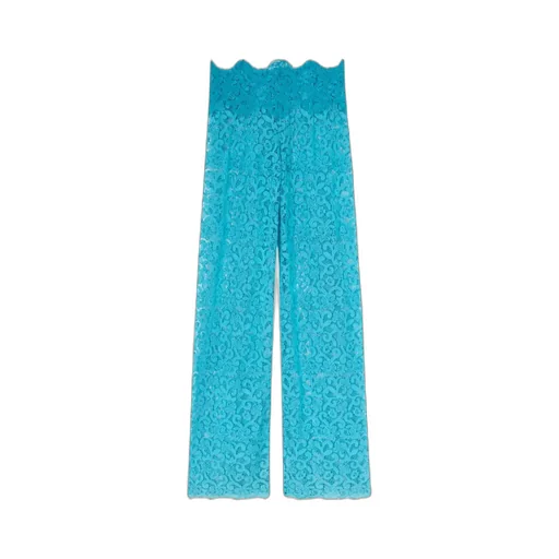 Soft Macramé Lace Trousers