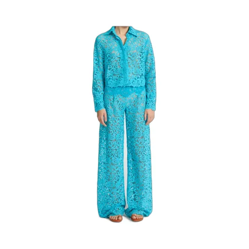 Soft Macramé Lace Trousers