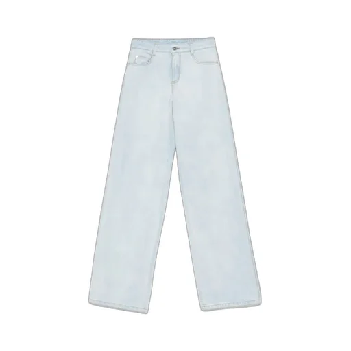 Wide-Leg Jeans