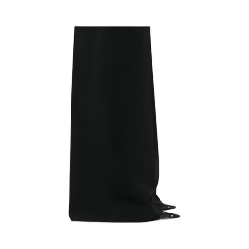Wide-Leg Crepe Trousers