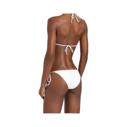Lace-Trim Bikini Set
