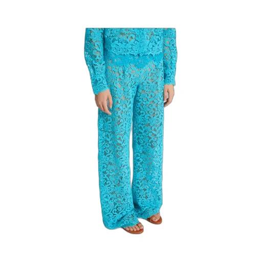 Soft Macramé Lace Trousers