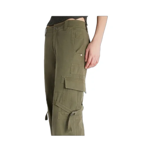 Strap-Detail Cargo Pants