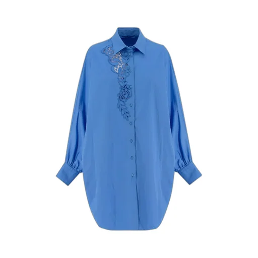 Floral Embroidered Blouse Top