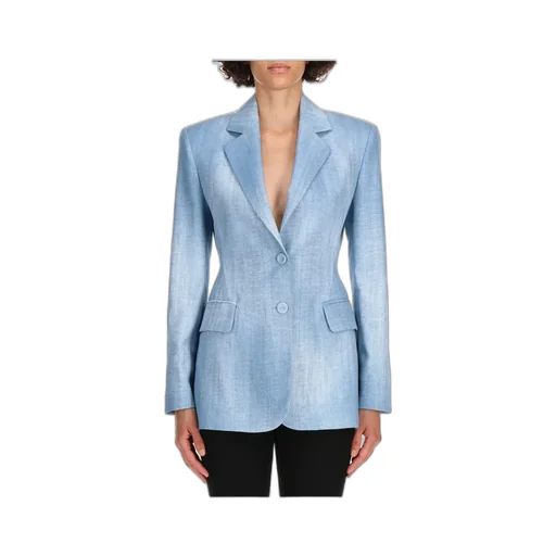 Single-Breasted Tailored Blazer