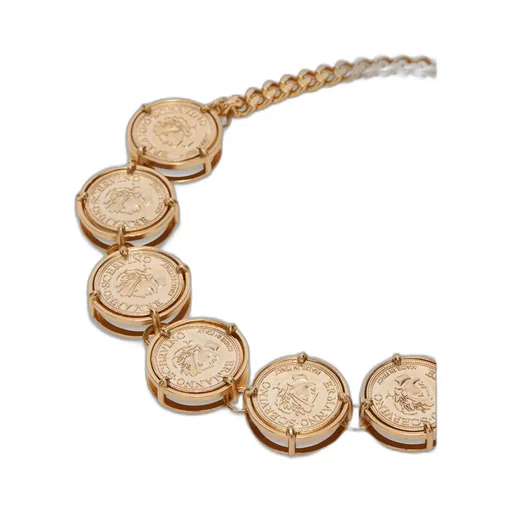 Coin-Detailing Necklace