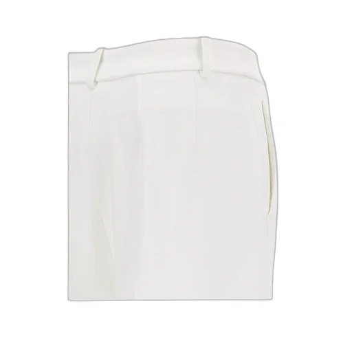 High-Waist Flared Trousers