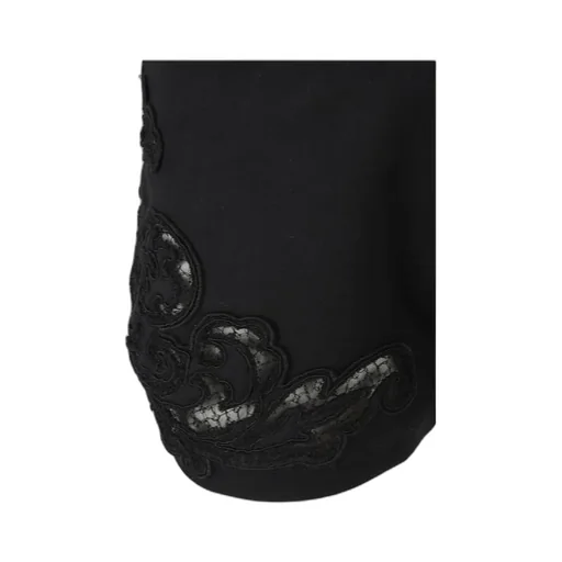 High-Waist Elasticated Waistband Laced Shorts