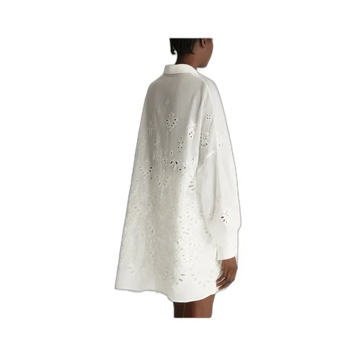 Broderie Anglaise Buttoned Shirt