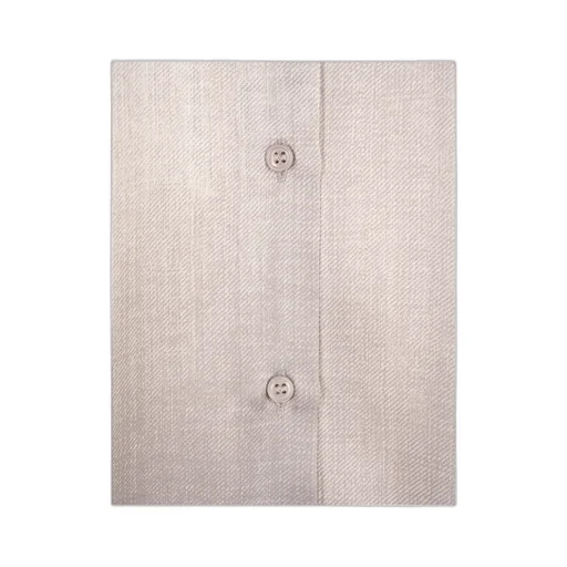 Weave Printed Curved Hem Shirt